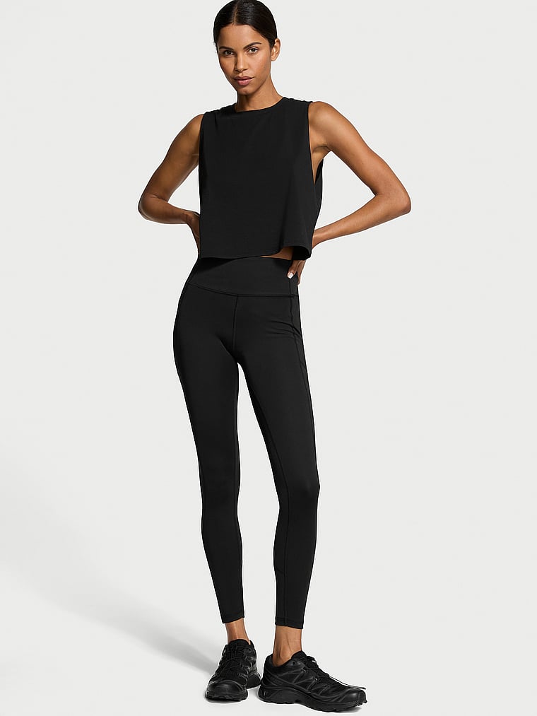 VS Essential High-Rise Perforated Leggings