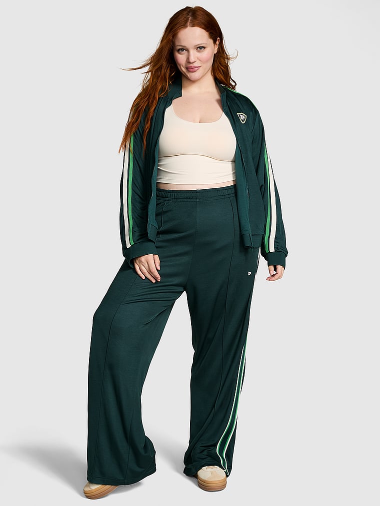 Track Star Wide-Leg Pants