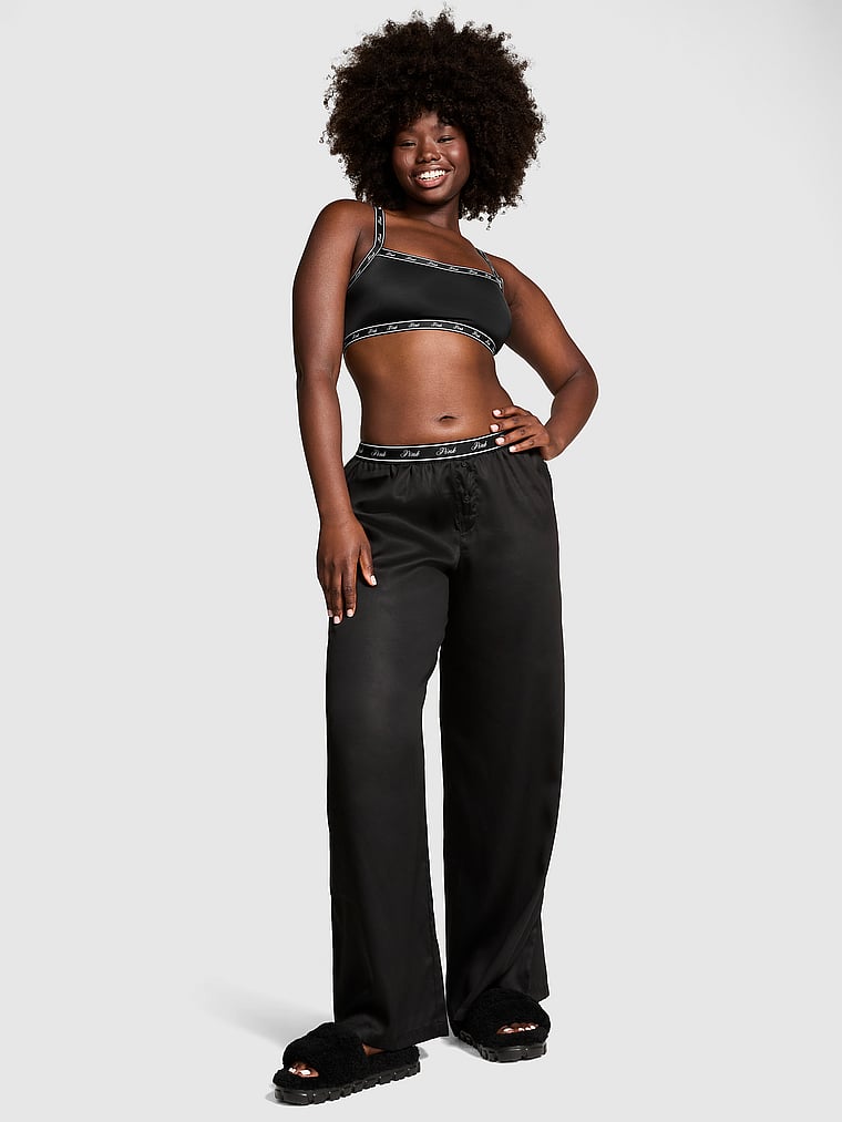 TENCEL™ Wide-Leg Pajama Pants