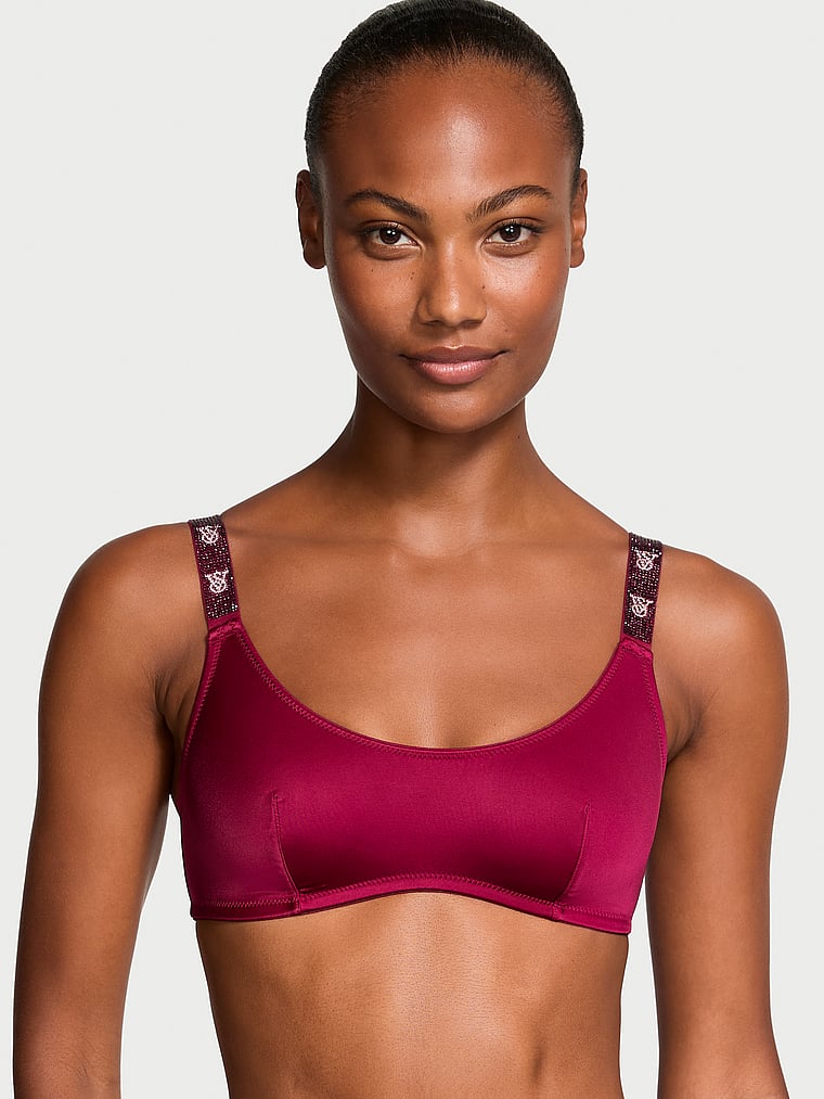 Shine Strap Scoop Bralette