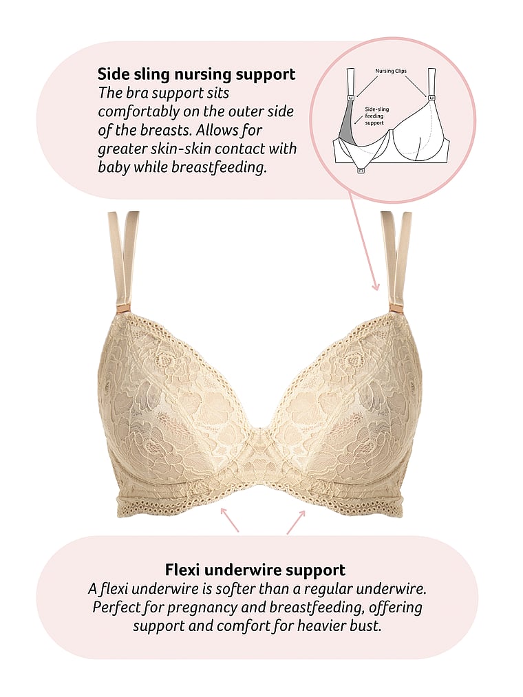 Heroine Plunge Maternity Bra