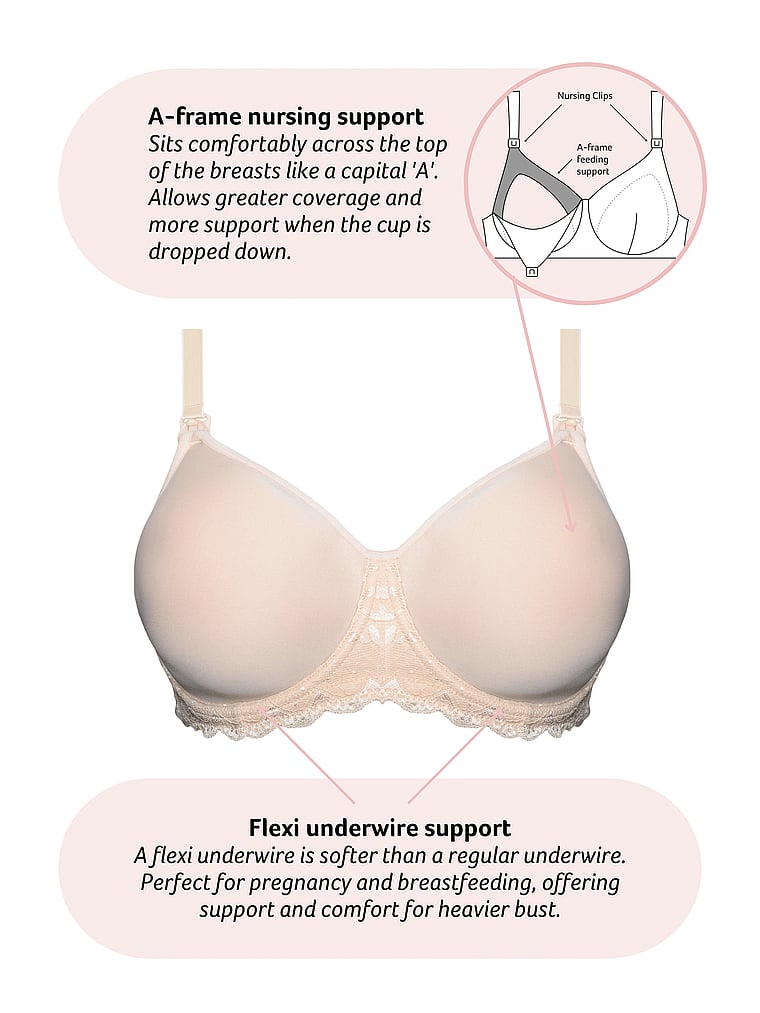 Obsession Full Cup Spacer Maternity Bra