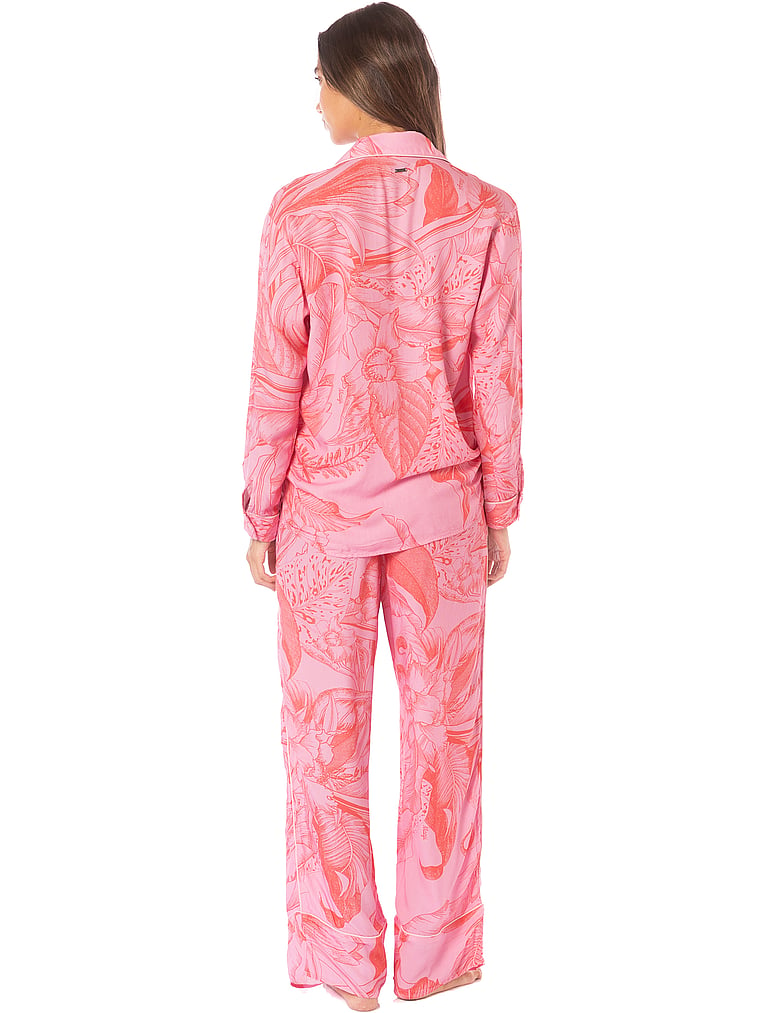 Buy Long Sleeve Shirt + Pant Set, Tropicalia Dandelion - Order Pajamas ...