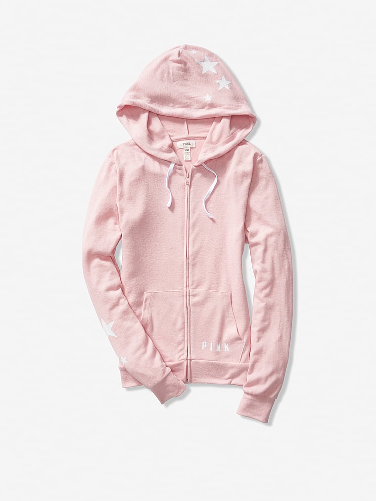 pink full zip