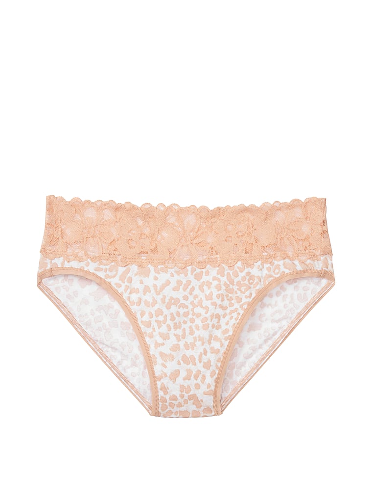 VictoriasSecret Lace-waist High-leg Brief Panty. 1