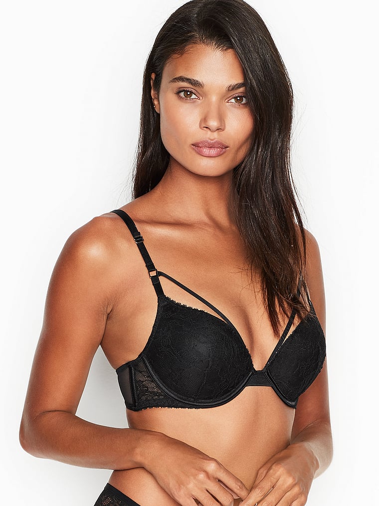 plunge push up bra