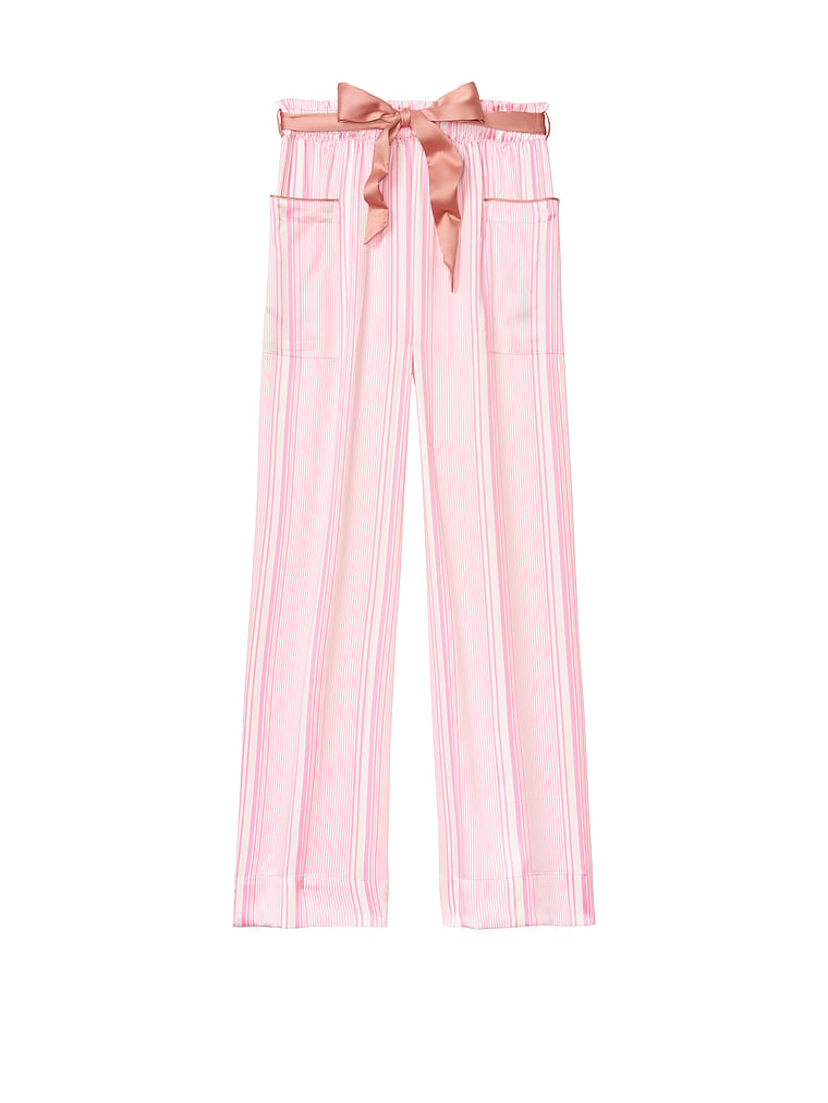 VictoriasSecret Satin Wide-Leg PJ Pant. 3