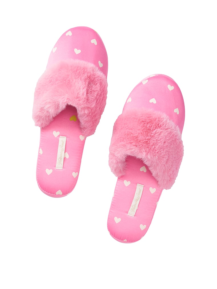 heart slippers victoria secret