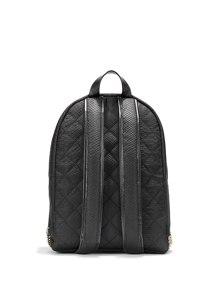 nylon python stud city backpack