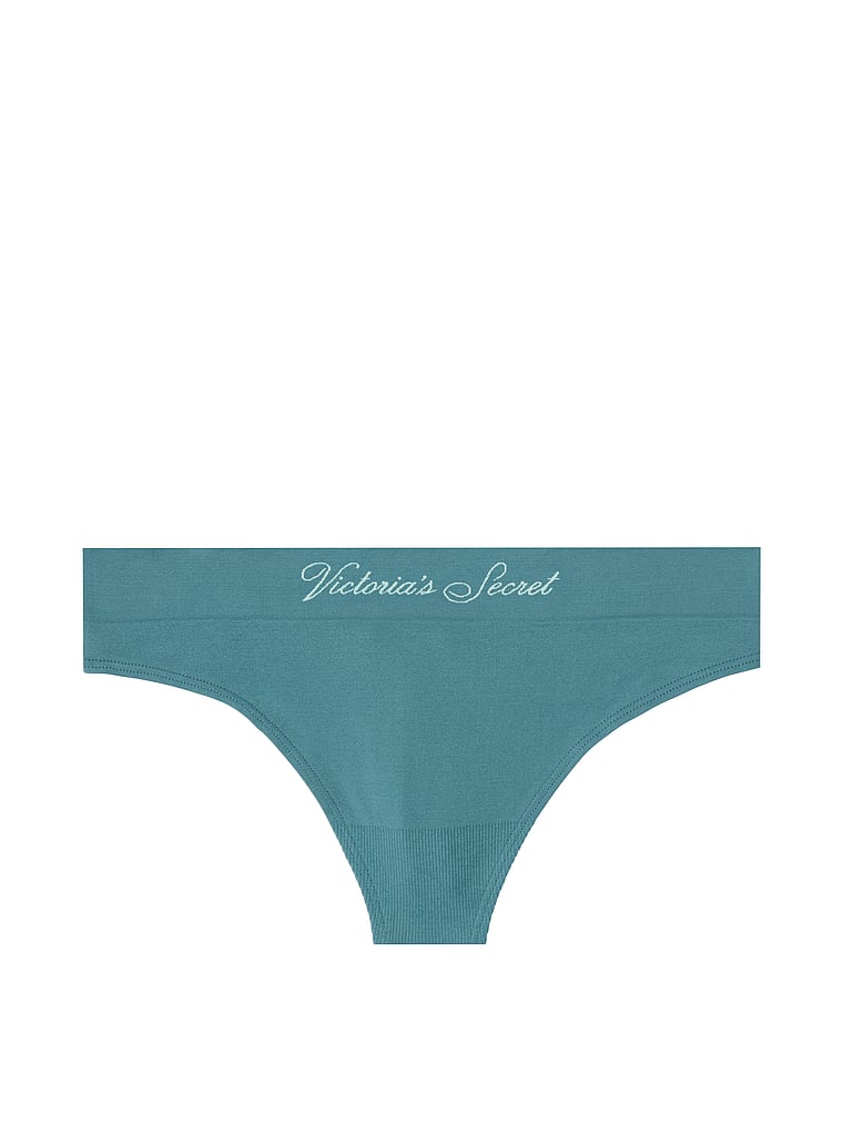 VictoriasSecret Seamless Thong Panty - 11157650-0SMQ