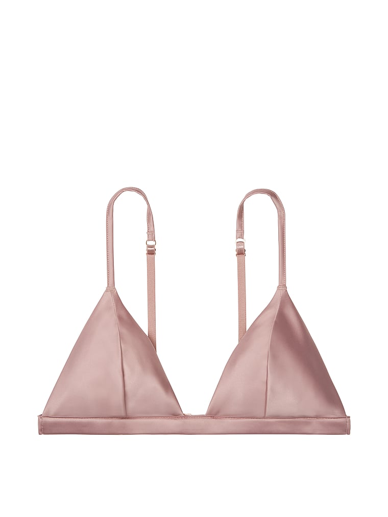 VictoriasSecret Satin Triangle Bralette. 3