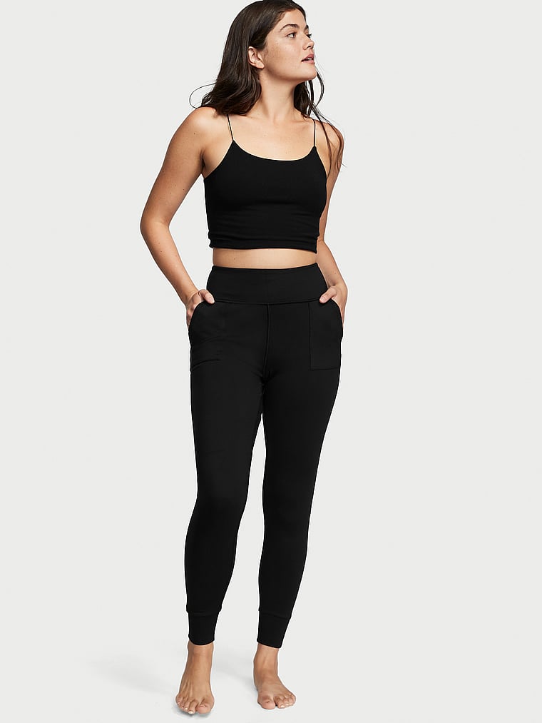 Nike Black Capri Leggings With Drawstring Women’s Size Small
