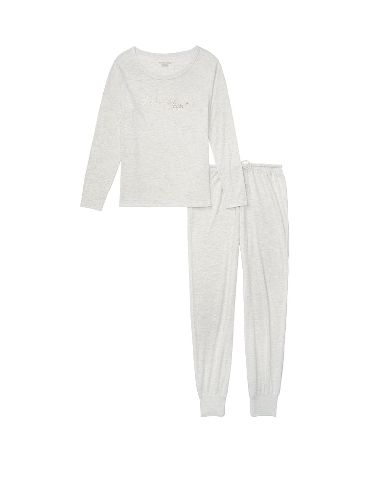 Cozy knit crewneck outlet & jogger set