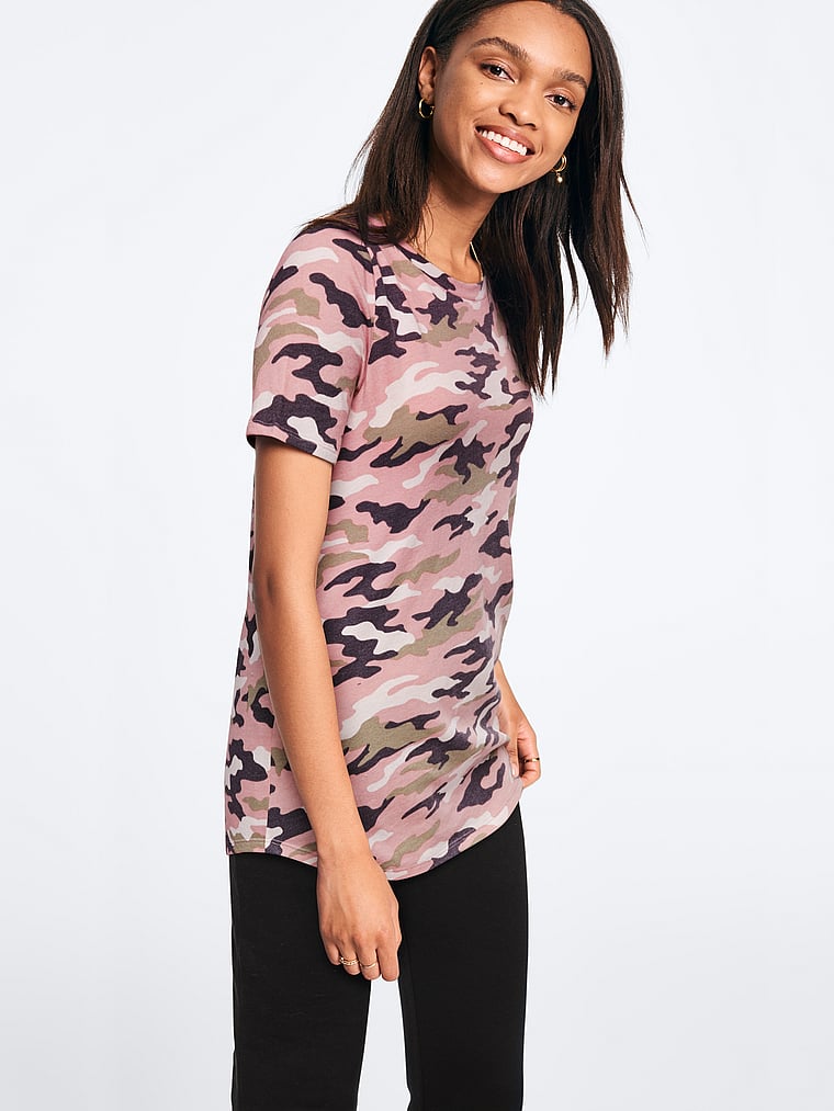 VictoriasSecret Perfect Crew Tee. 1