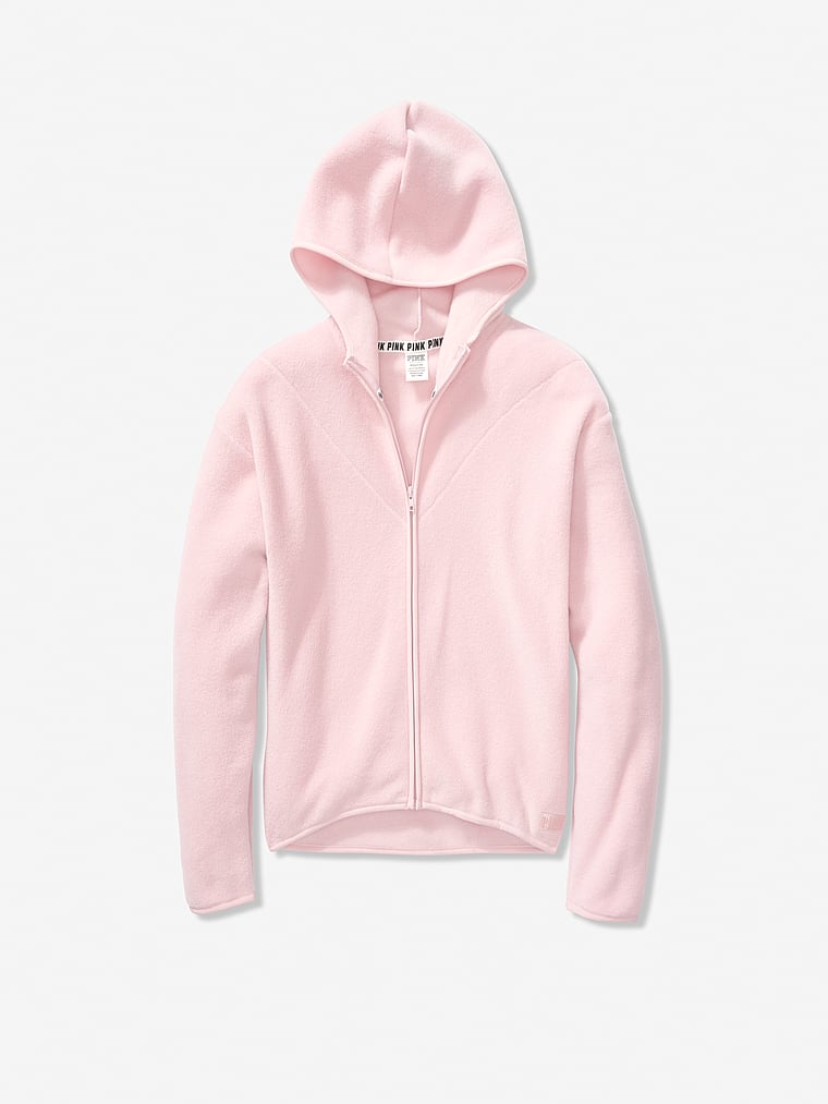 pink full zip