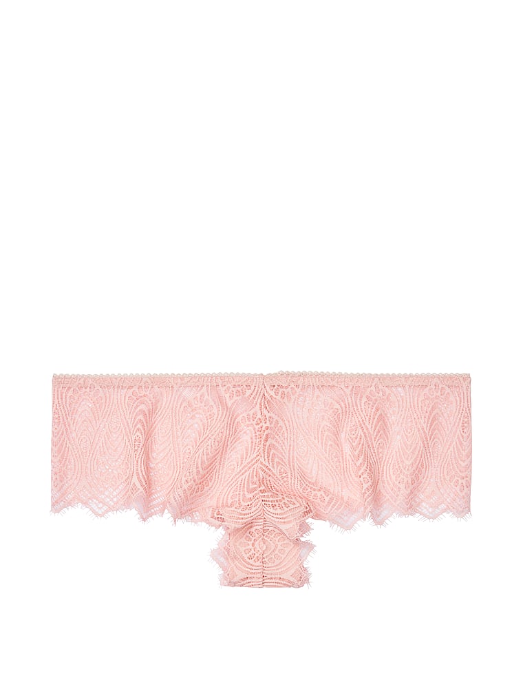 VictoriasSecret Strappy Mesh Cheeky Panty - 11169393-79S5