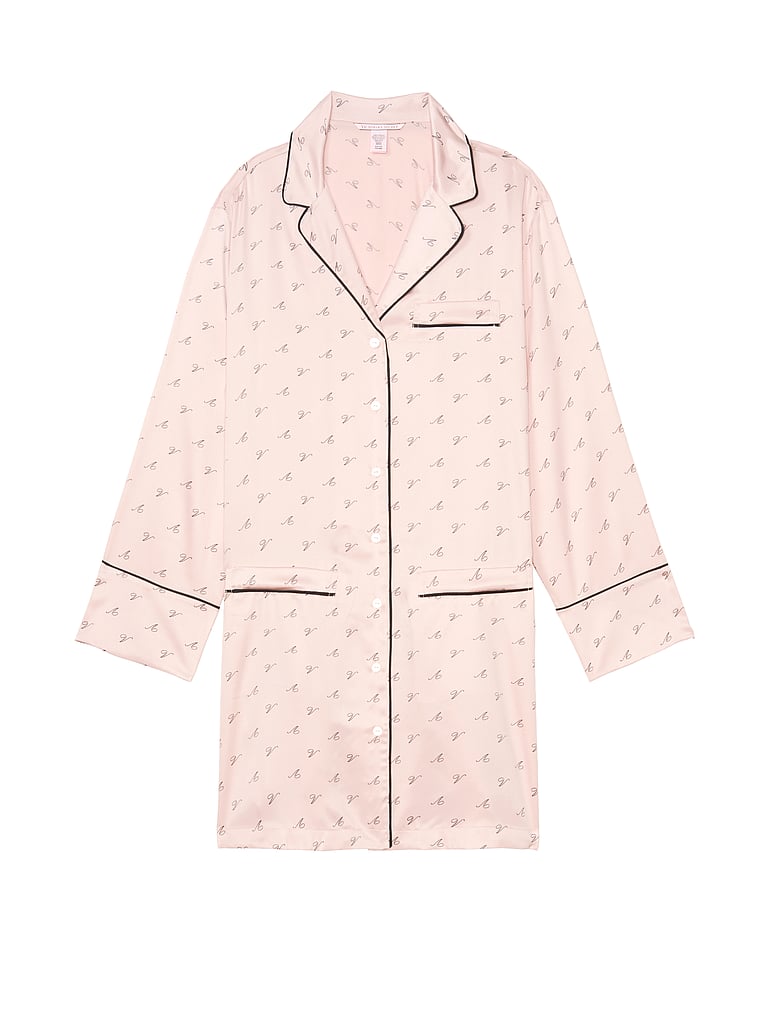 victoria secret satin sleep shirt