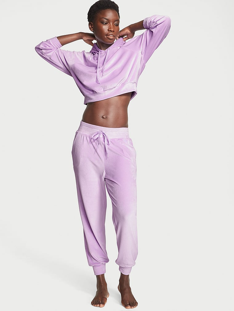 Victoria secret velour clearance pants