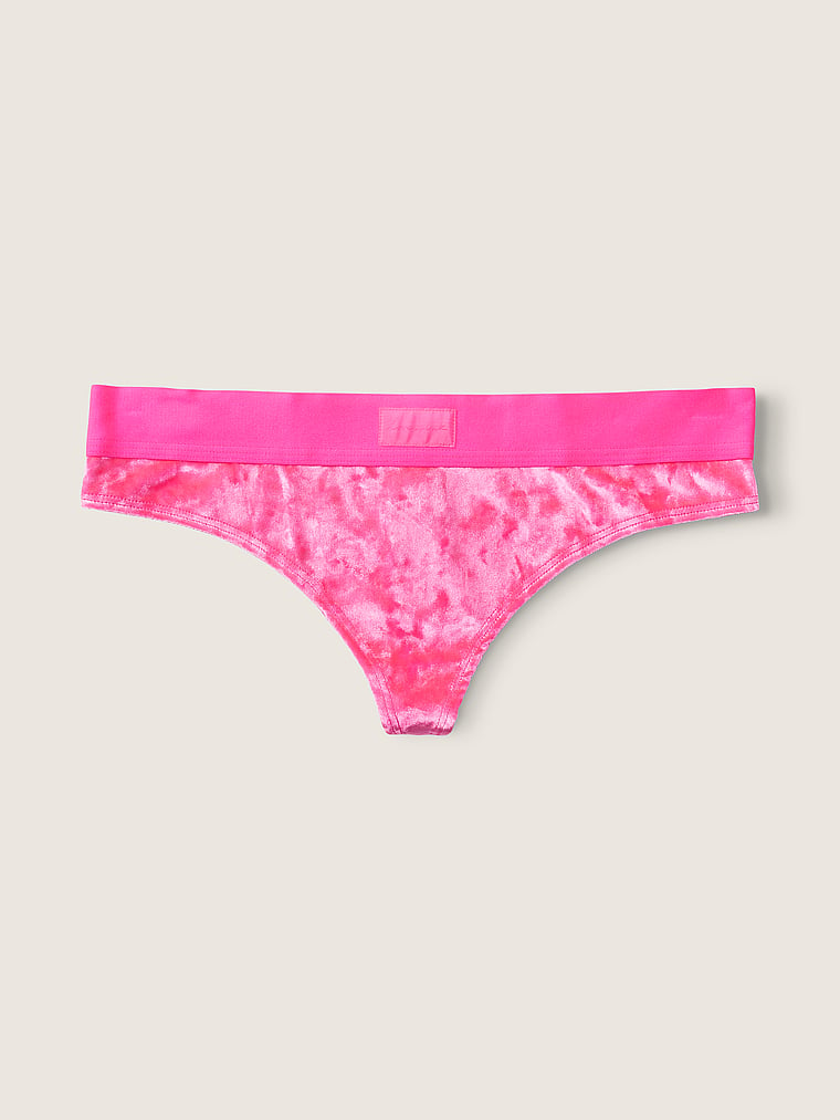 velvet pink underwear