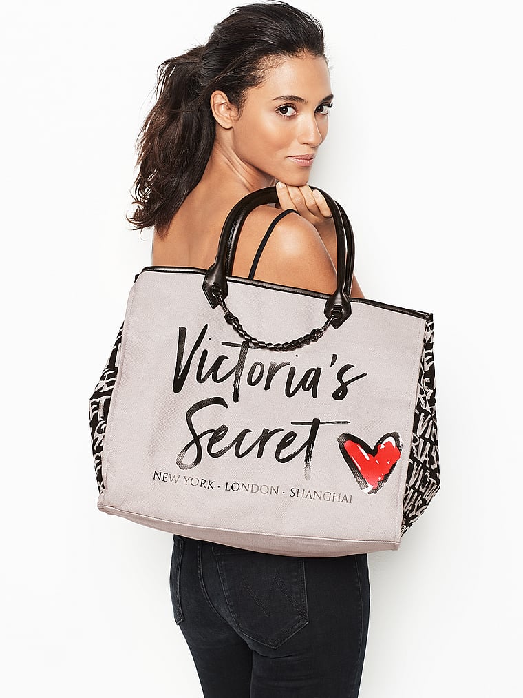 victoria secret angel city tote bag