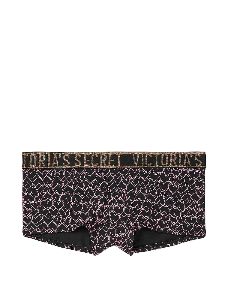 VictoriasSecret Stretch Cotton Logo Shortie Panty. 3