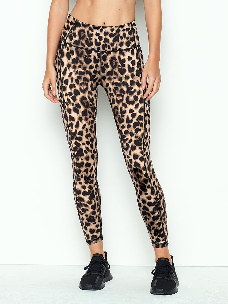 victoria secret leopard print leggings