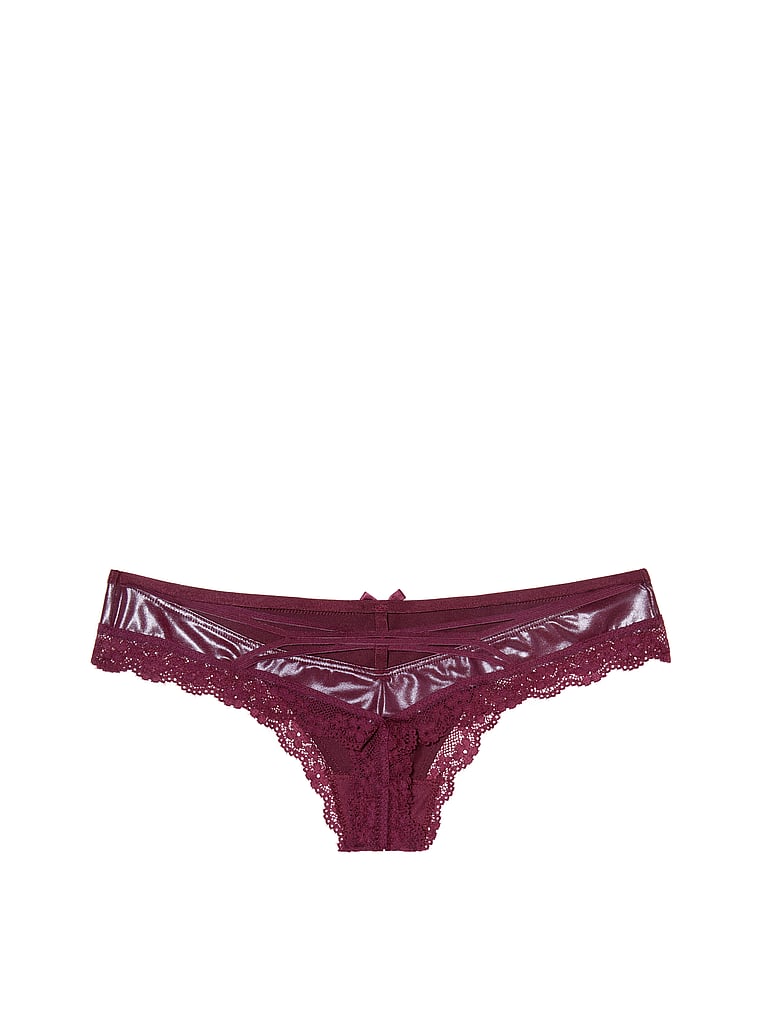 VictoriasSecret Lace & Mesh Thong Panty - 11155168-28P7