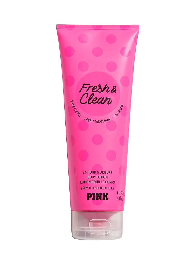 pink fresh and clean lotion