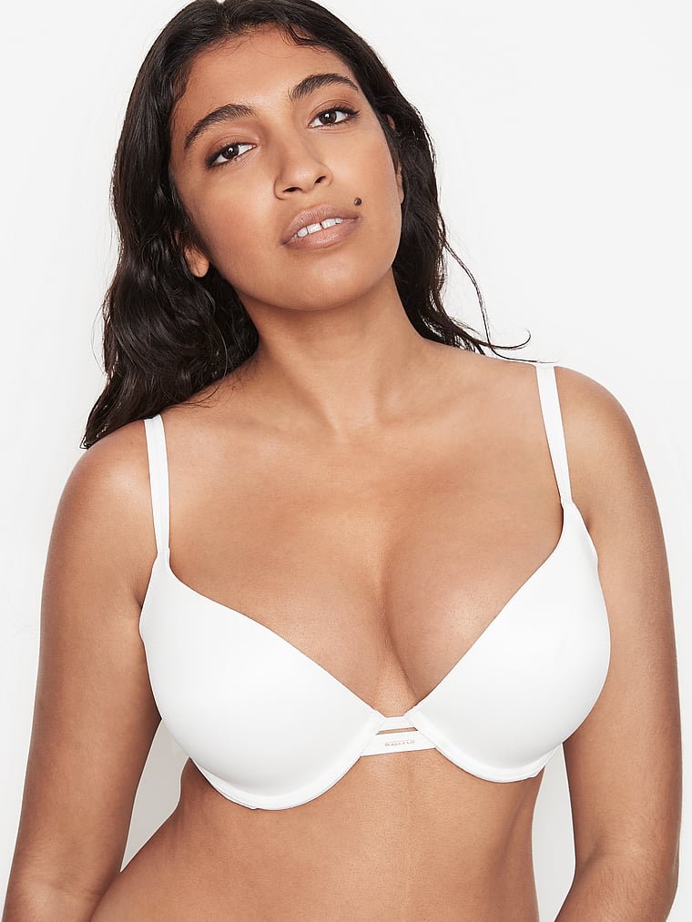 FULL COVERAGE BRA B CUP WITH LACE DETAILS IN MICROFIBER – Salome Intimates