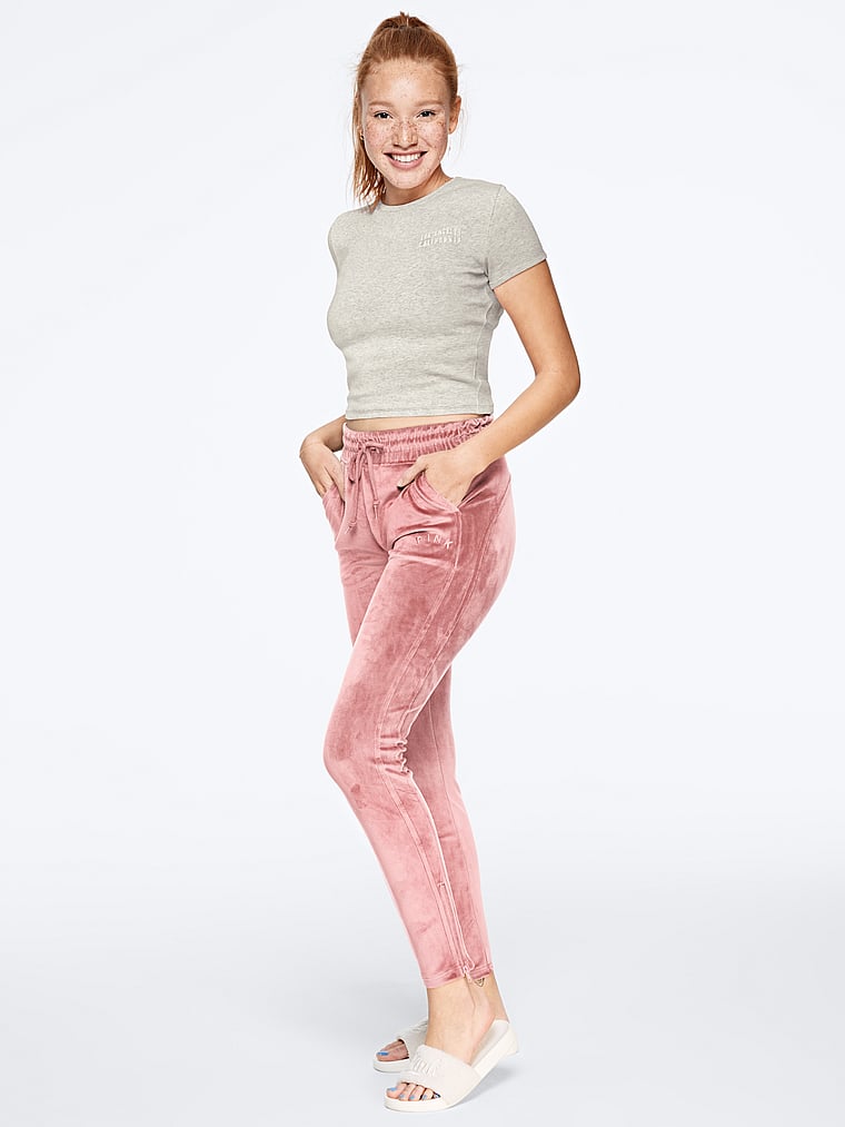 victoria secret velour pants