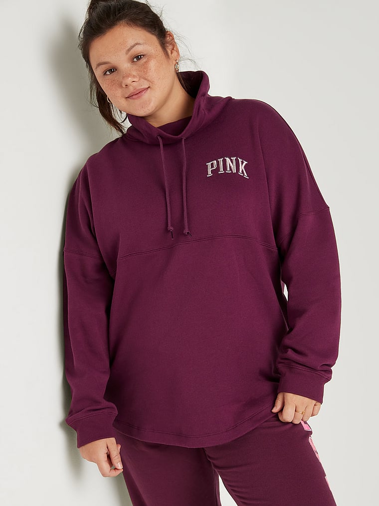 限時セール WANNA BE RICH SWEAT HOODIE purple パーカー