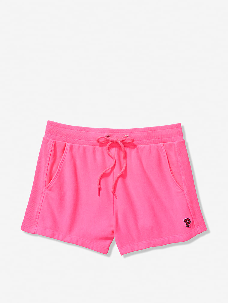 pink high waisted shorts
