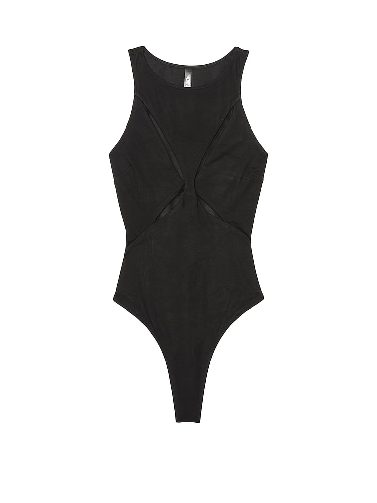 VictoriasSecret Cutout Bodysuit - 11148894-2ZUO