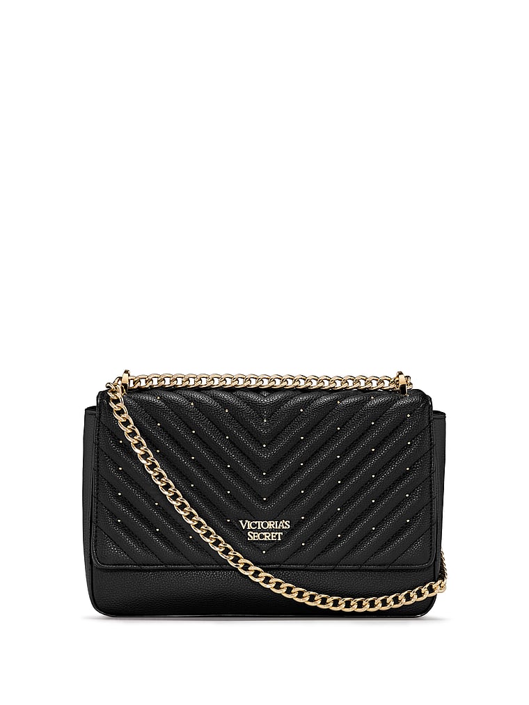 river island black bum bag