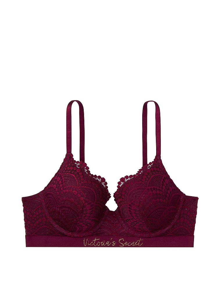 VictoriasSecret Logo & Lace Perfect Shape Bra. 3