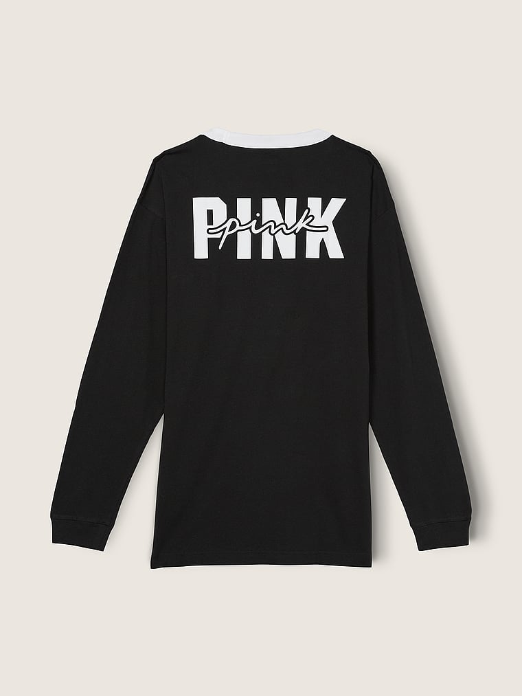 PINK Victoria's Secret, Tops, Pink Victorias Secret Nfl Pittsburgh  Steelers Long Sleeve Shirt