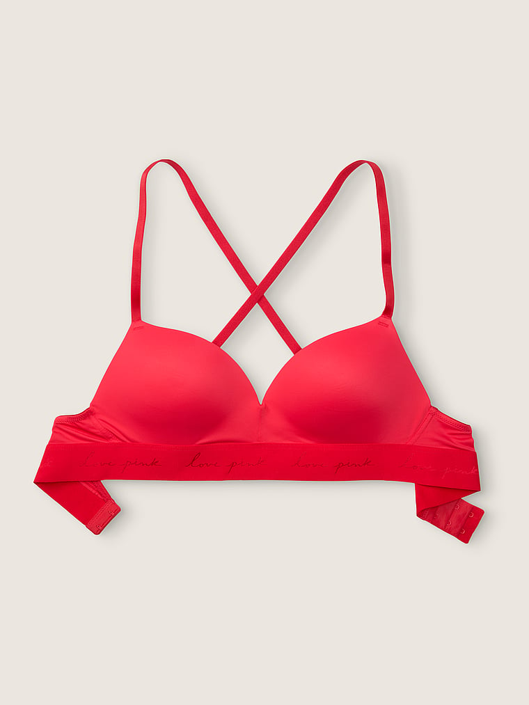 Victoria's Secret PINK Wear Everywhere Wireless Lightly Lined Push