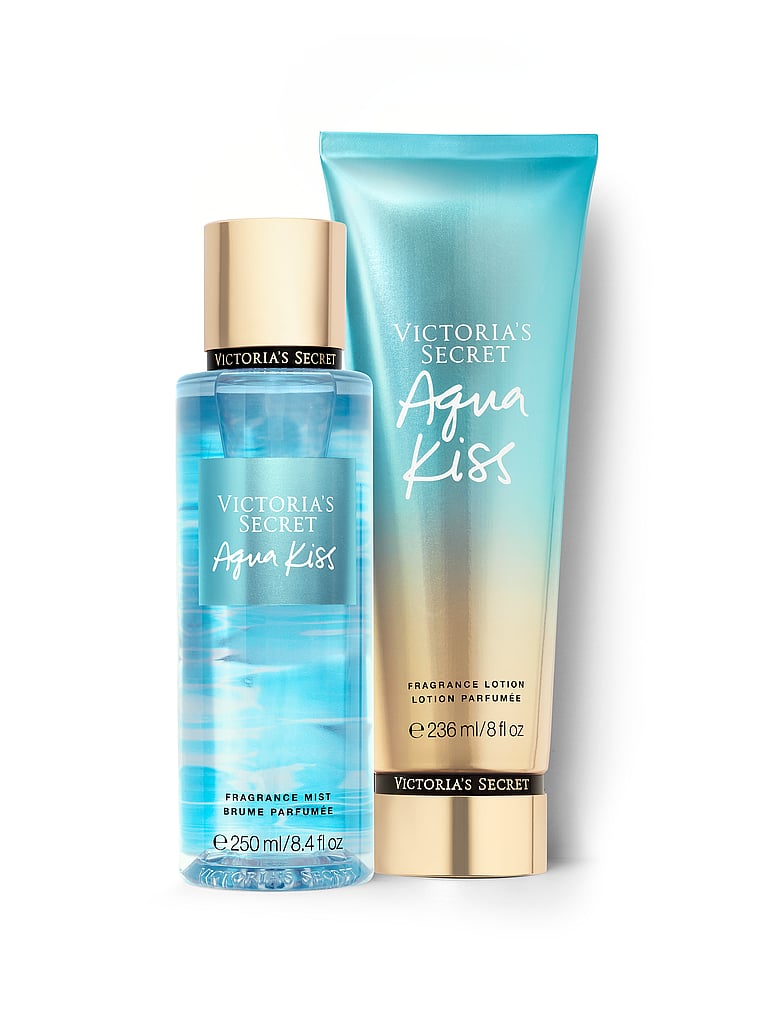 victoria's secret aqua kiss shimmer lotion