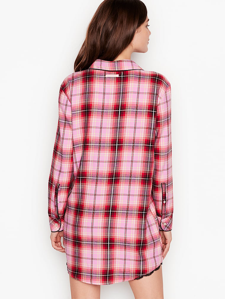 victoria secret plaid shirt