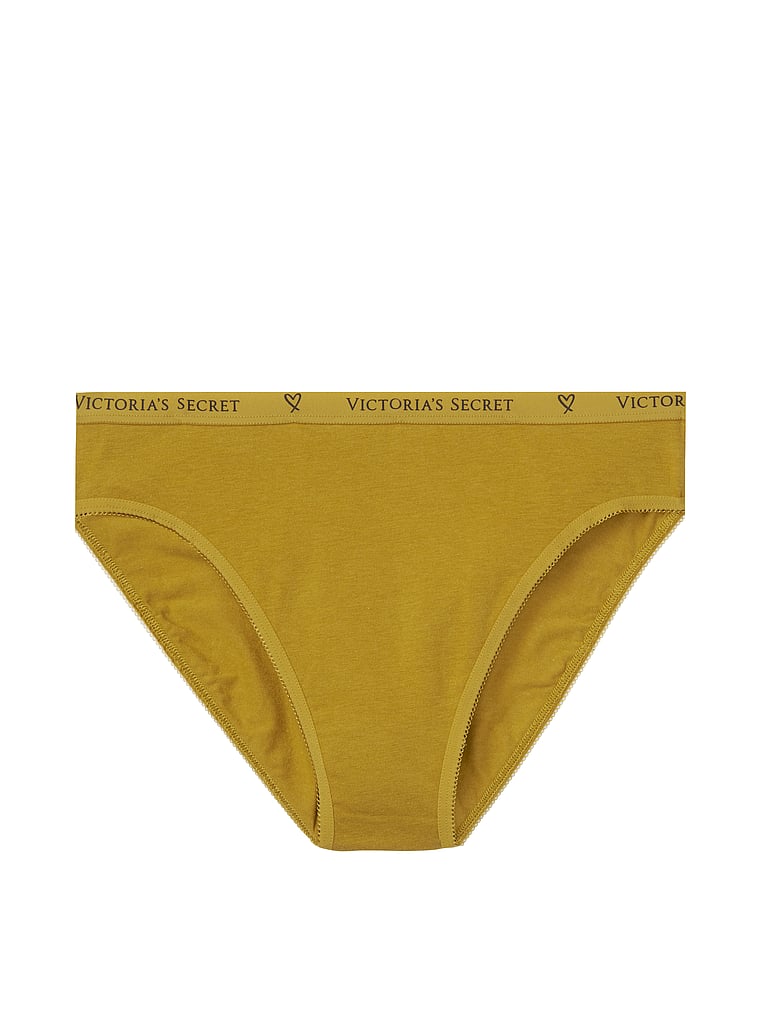 VictoriasSecret Stretch Cotton High-Leg Brief Panty. 1