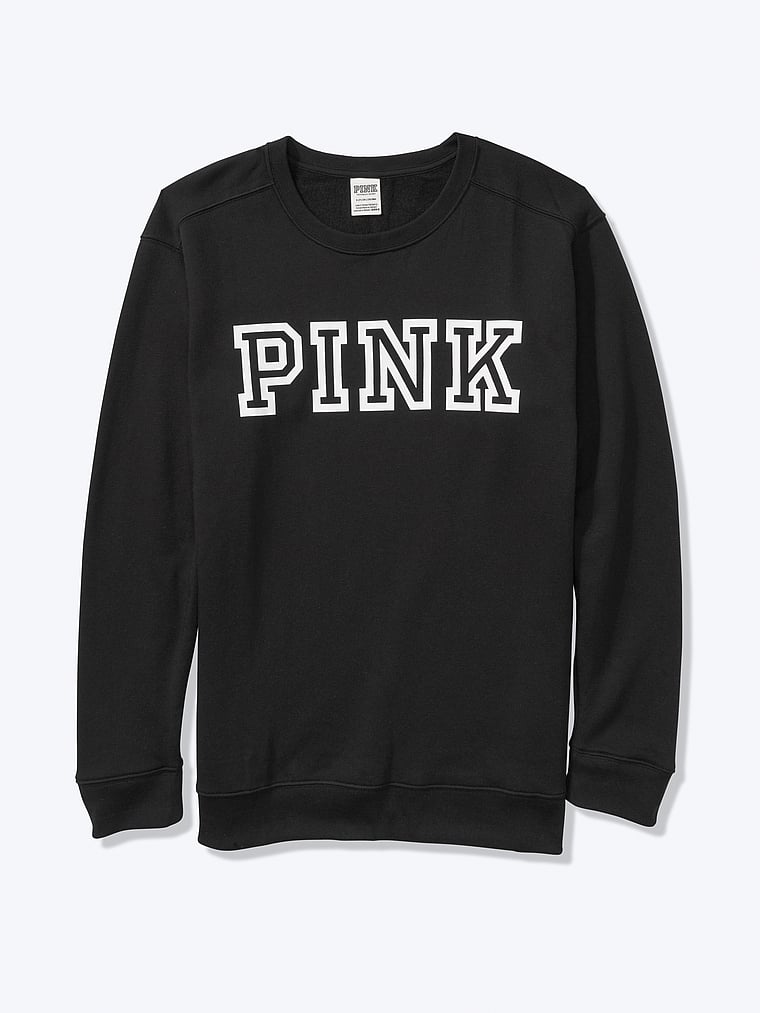 pink campus crew sweatshirt