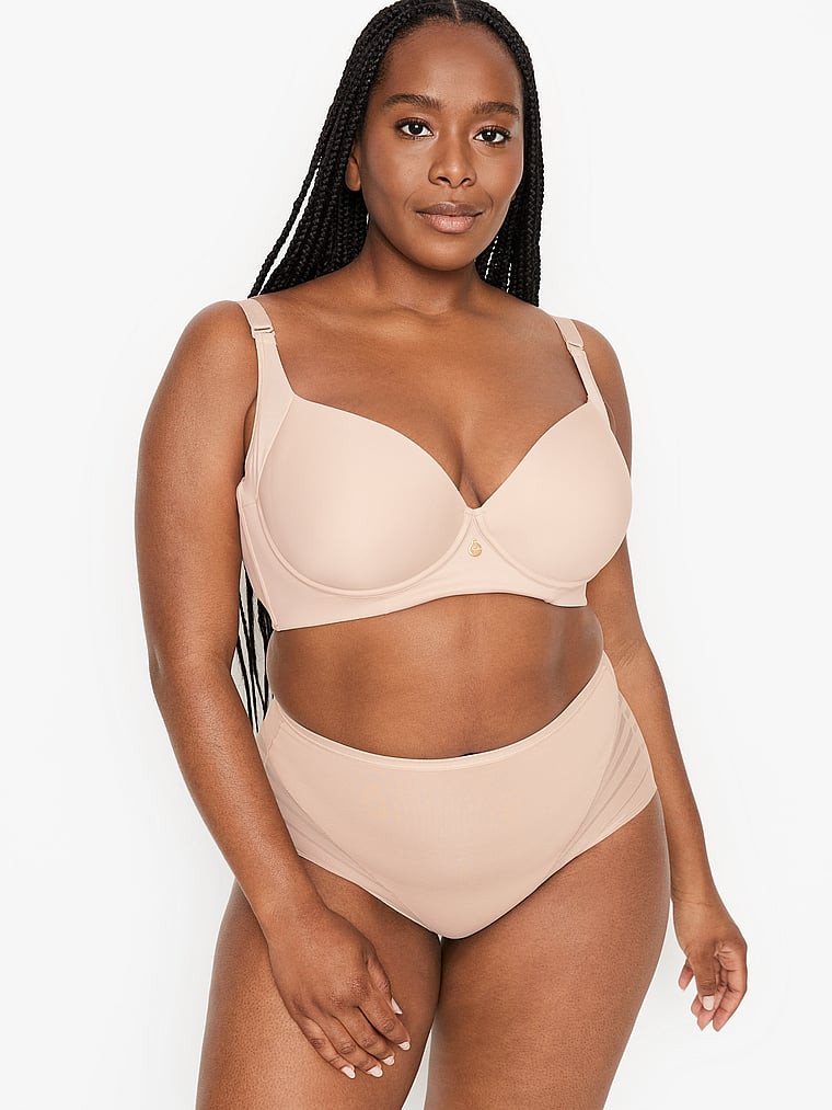 SPANX, Intimates & Sleepwear, Spanx Brallelujah Lightly Lined Full  Coverage Bra Naked 38dd Front Closure