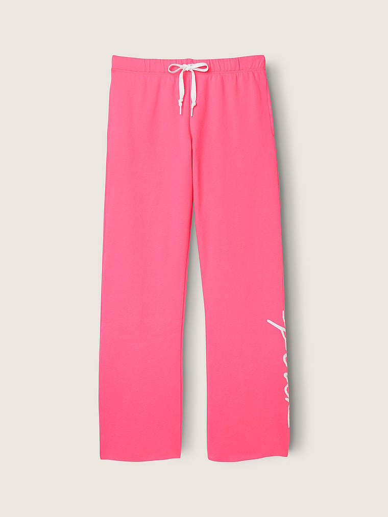 Victoria's Secret Pink Fleece Heritage Sweatpants, Pure Black, Small : Buy  Online at Best Price in KSA - Souq is now : Fashion