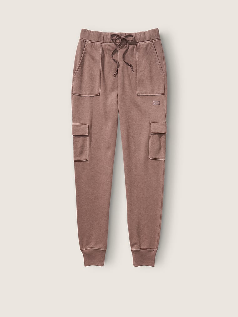 high waisted cargo joggers