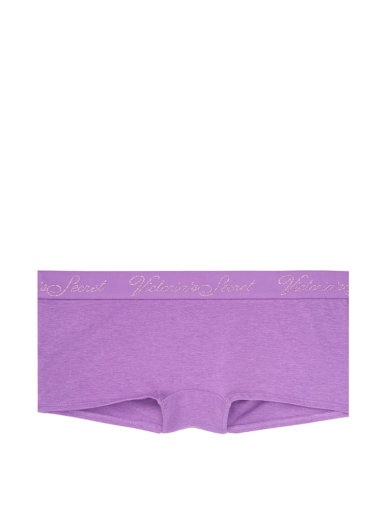 VictoriasSecret Stretch Cotton Logo Shortie Panty. 3