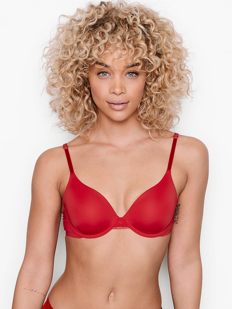 t shirt push up full coverage bra victoria secret