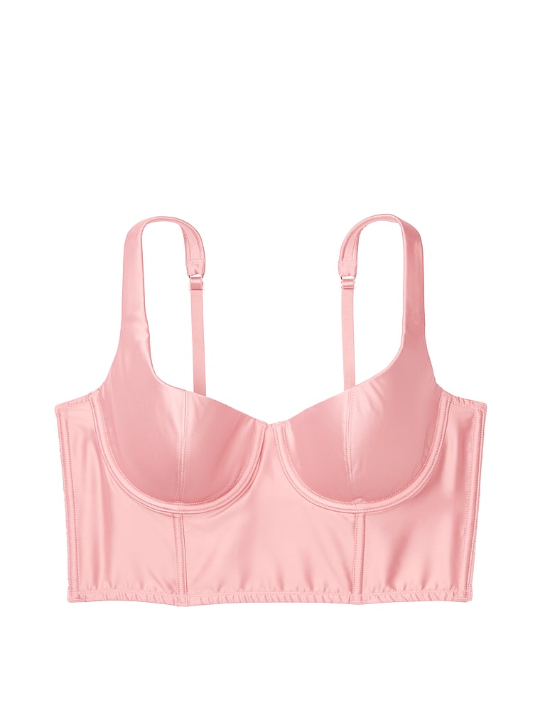 satin bra top victoria secret