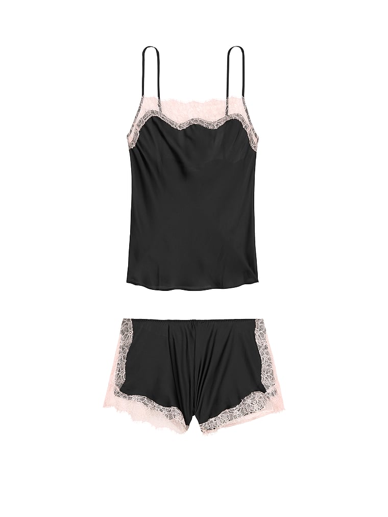 VictoriasSecret Lace Trim Cami Set - 11168708-54A2