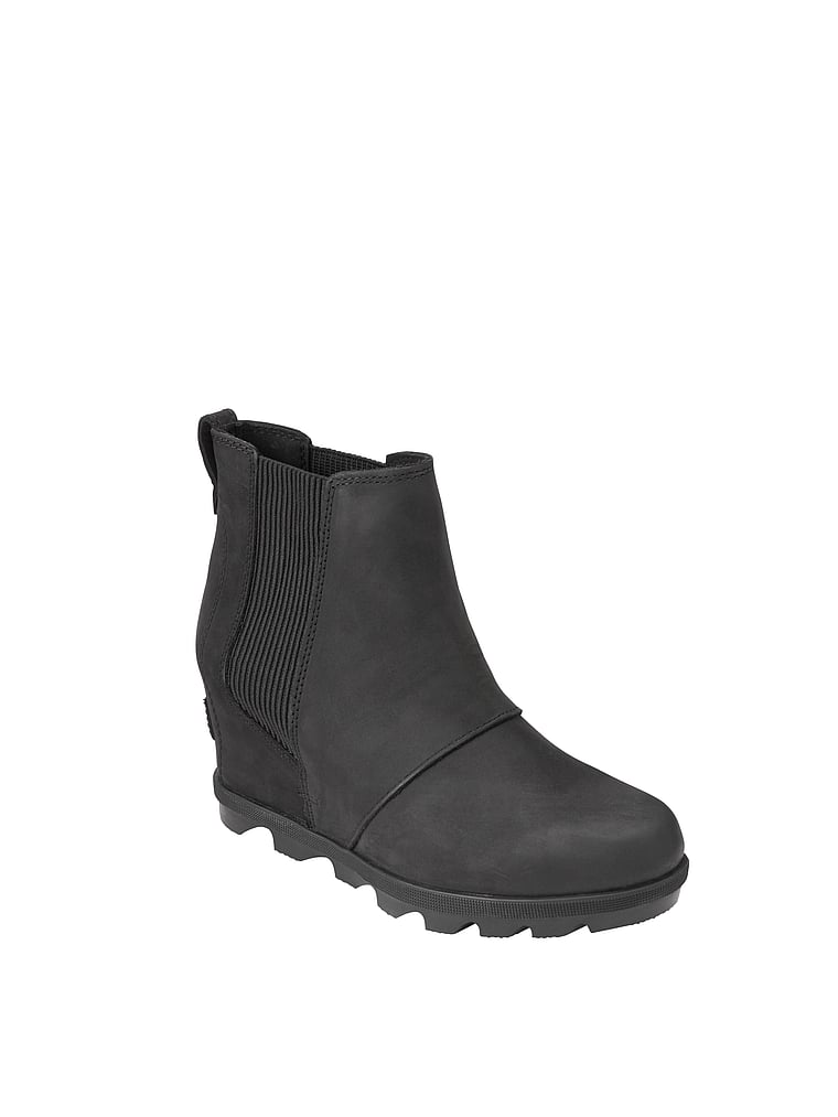 sorel joan of arctic wedge ii chelsea black