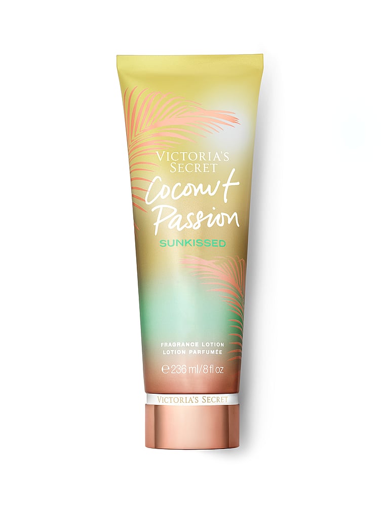Victoria's Secret new Sunkissed Fragrance Lotion, Coconut Passion Sunkissed, offModelFront, 1 of 2